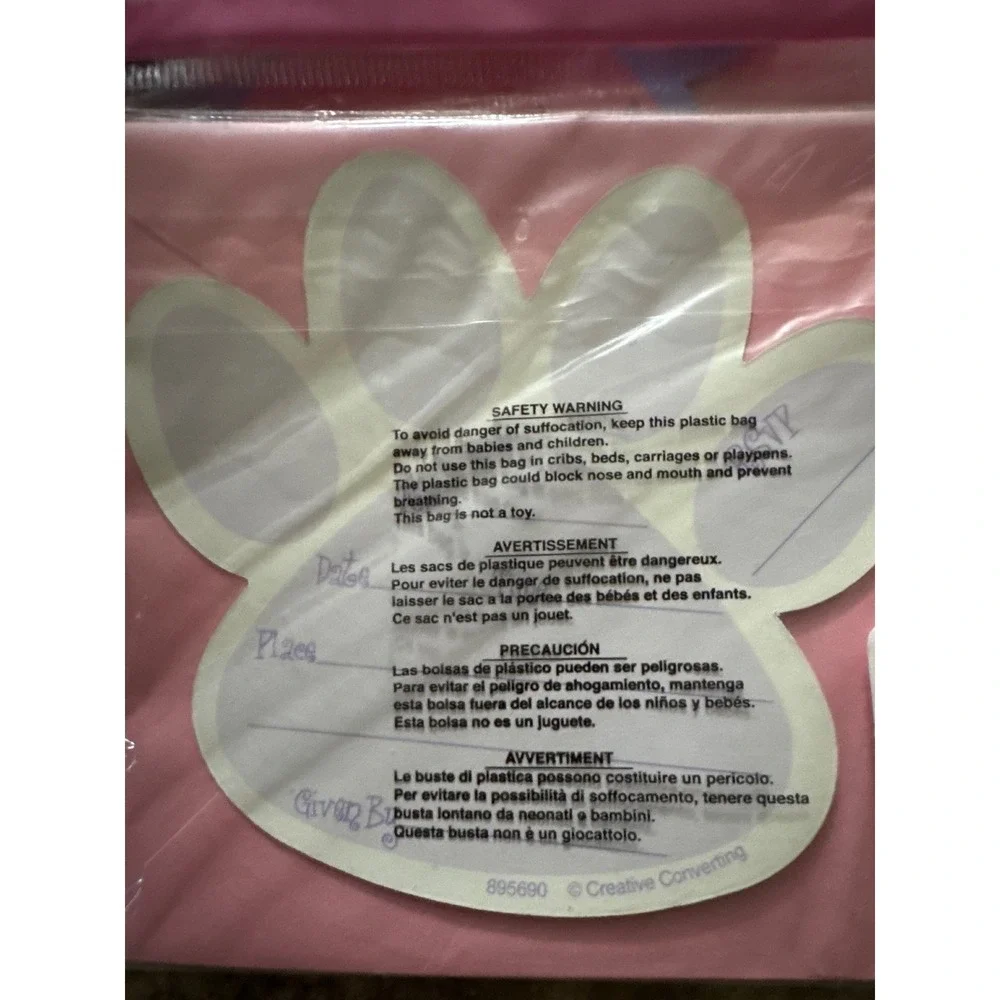Creative Converting Purr-ty Time Cat Paw Birthday Invitations‎ Pink Purple 24 ct